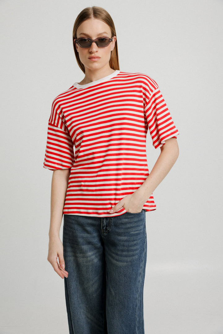 Fairy Red Stripes T-Shirt