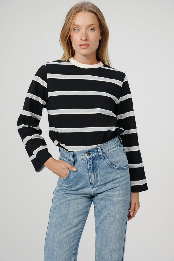 Simpla Black Stripes Shirt