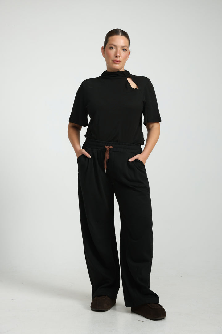 Familiar Navy Joggers