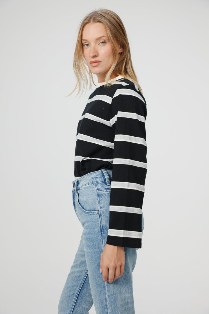Simpla Black Stripes Shirt