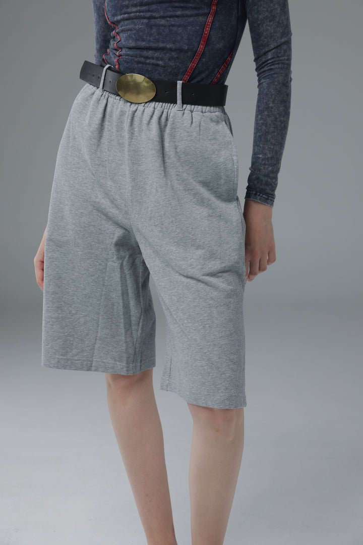 Daniela's Grey Bermuda Shorts