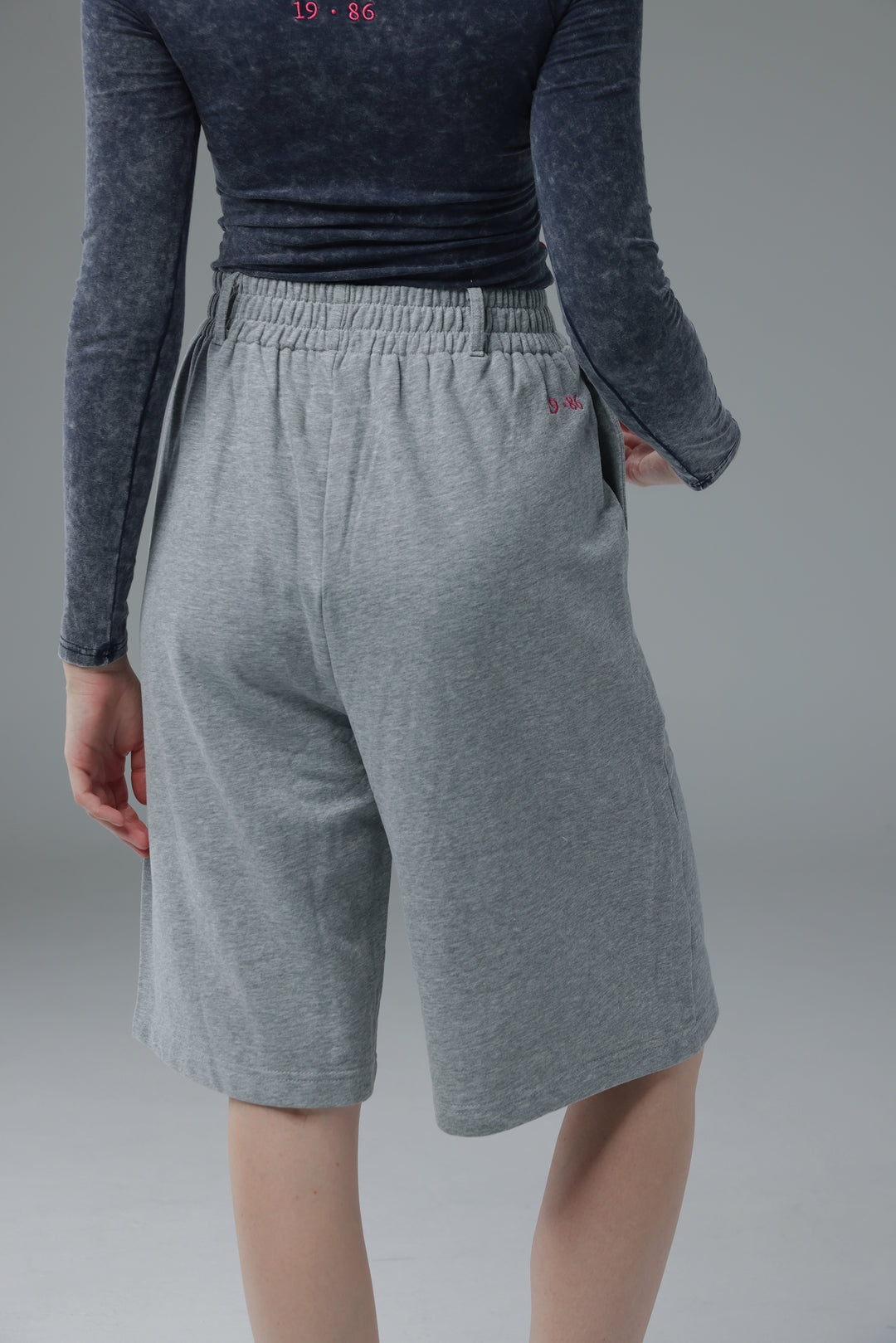 Daniela's Grey Bermuda Shorts