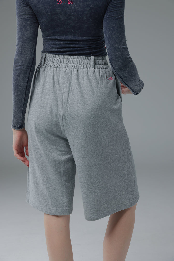 Daniela's Grey Bermuda Shorts