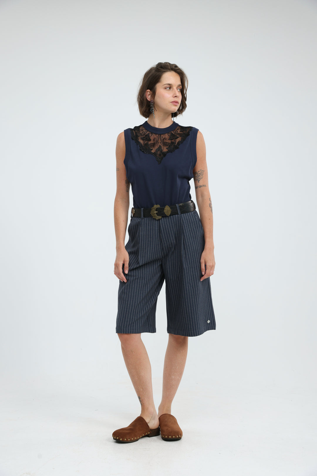 Verified Navy Bermuda Shorts