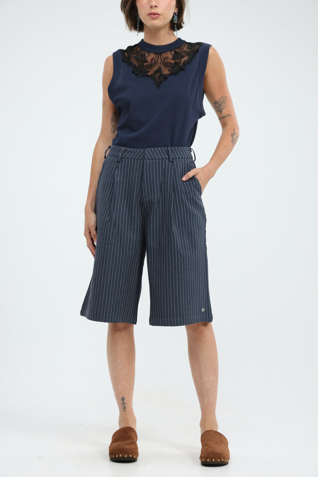 Verified Navy Bermuda Shorts