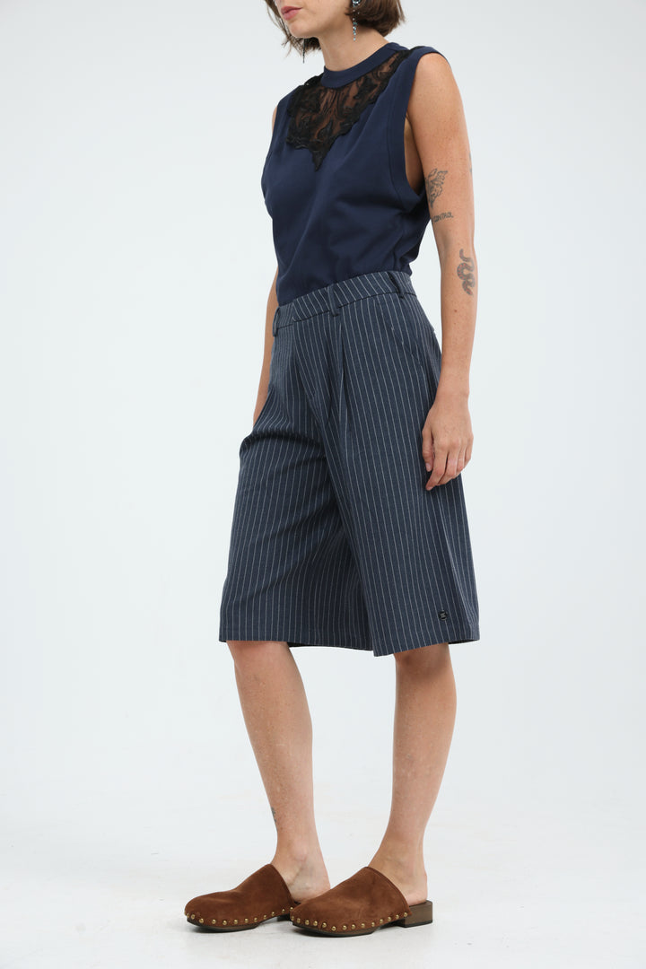 Verified Navy Bermuda Shorts