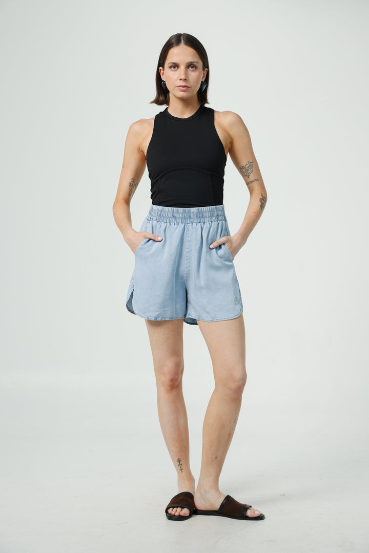 Buni's Light Blue Denim Shorts