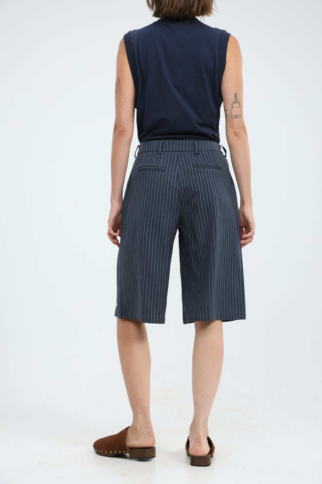 Verified Navy Bermuda Shorts