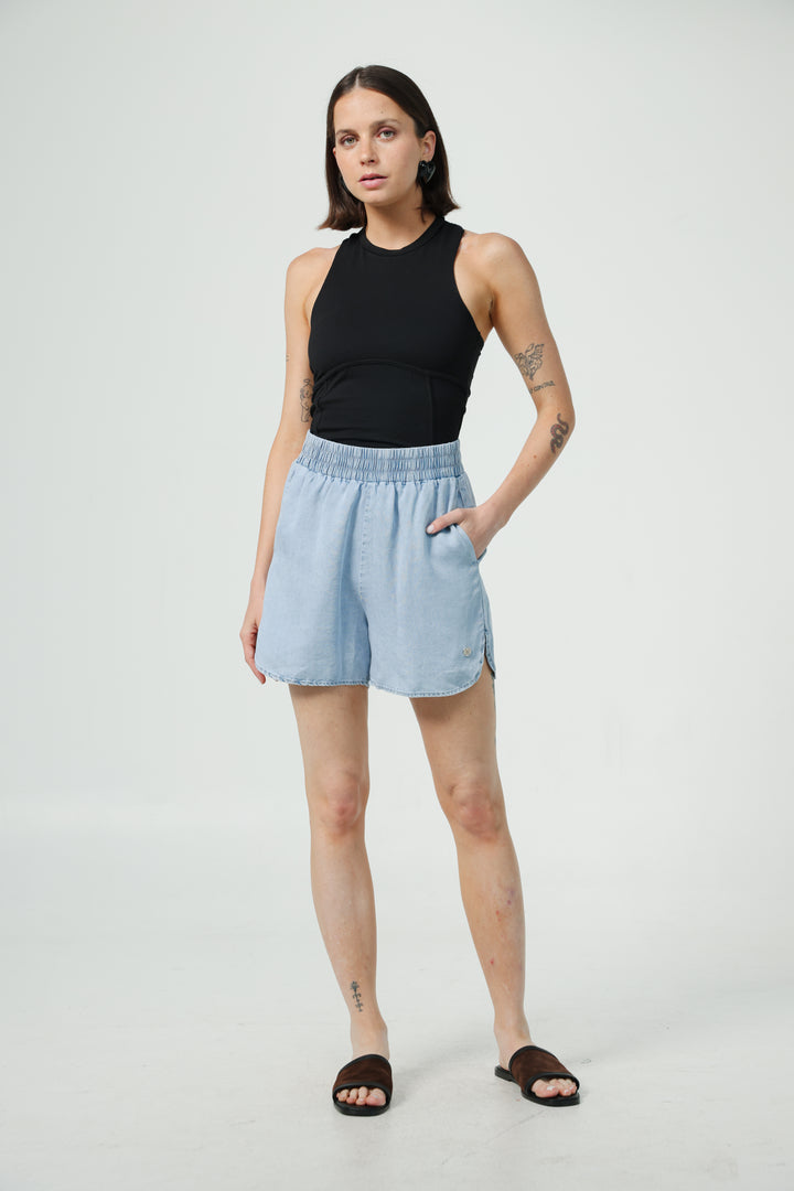 Buni's Light Blue Denim Shorts