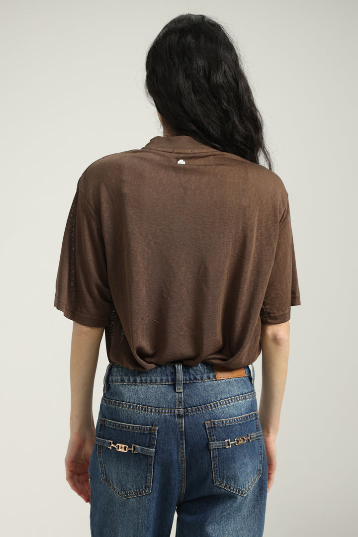 Clean22 Brown T-Shirt