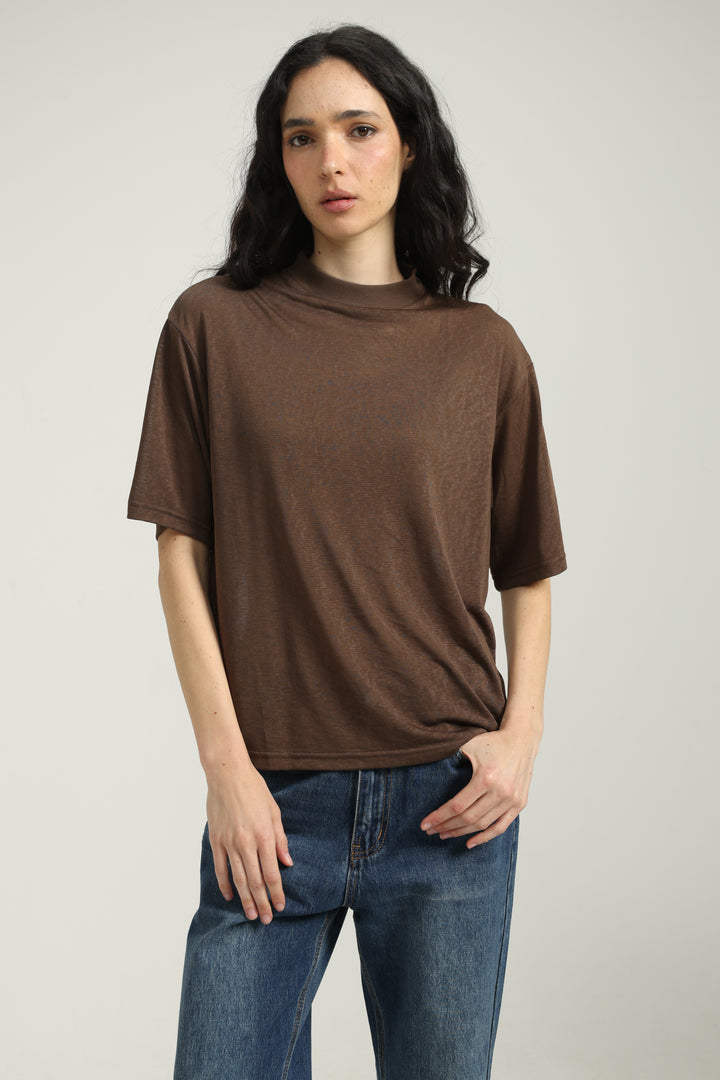 Clean22 Brown T-Shirt