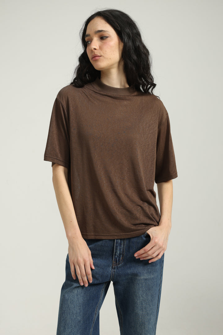 Clean22 Brown T-Shirt