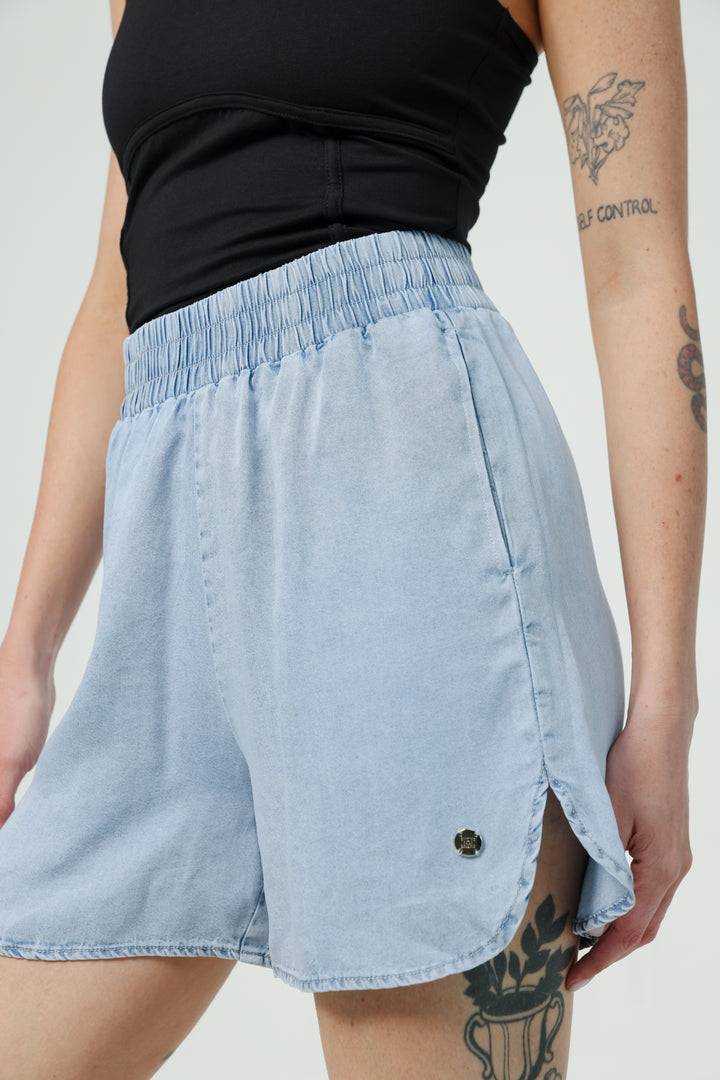 Buni's Light Blue Denim Shorts
