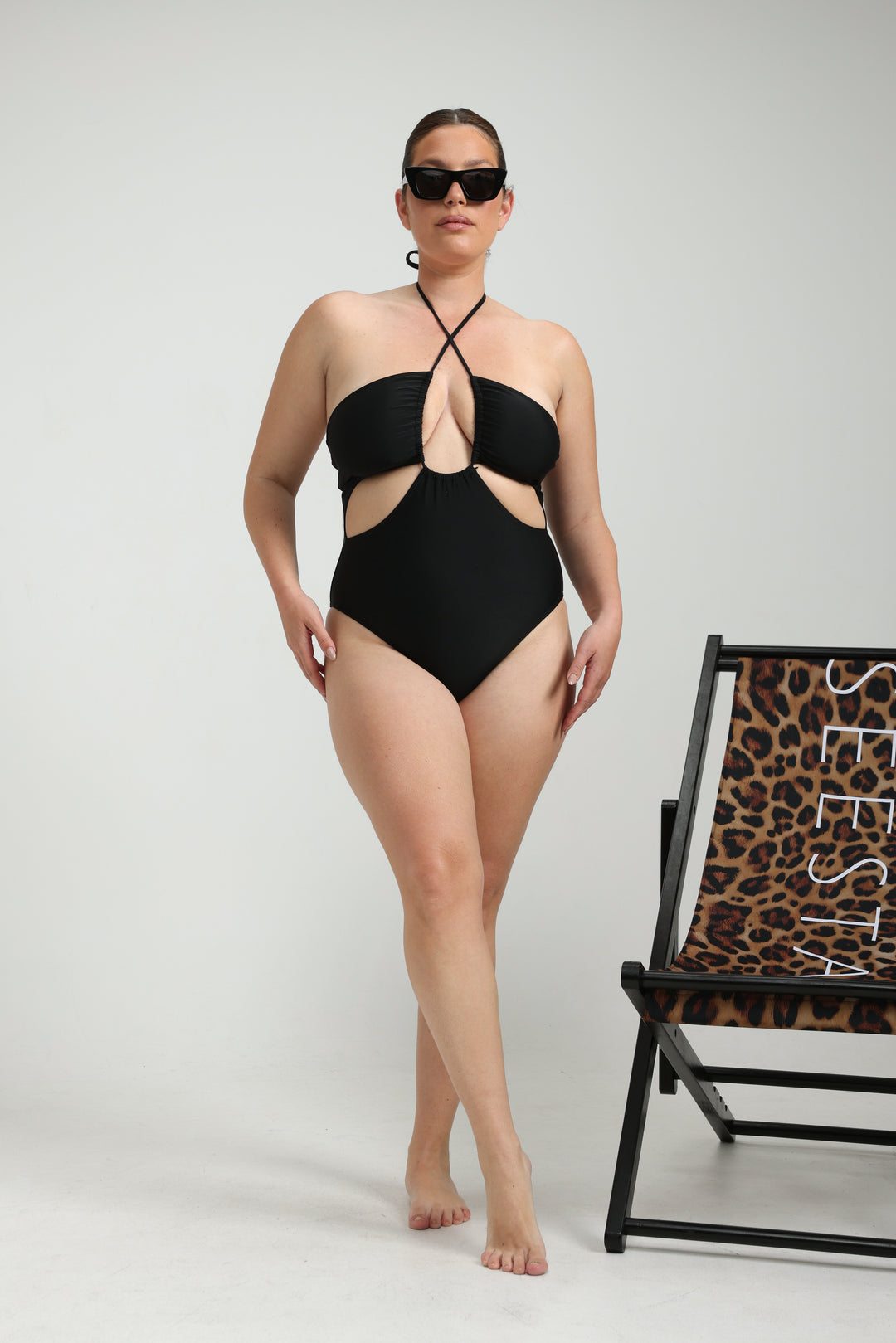 Symbolism Black Swimsuit