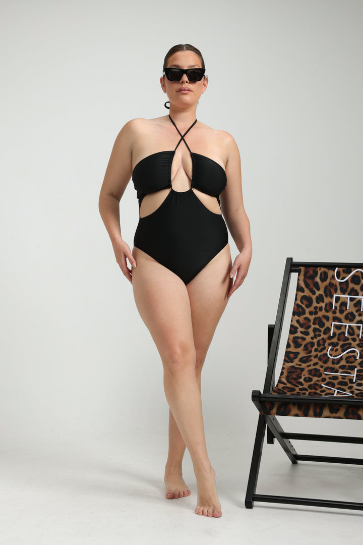 Symbolism Black Swimsuit