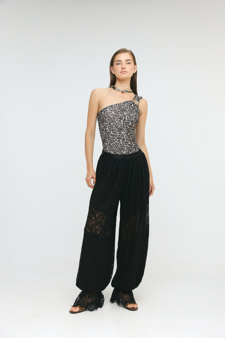 Tulum Black Lace Bottoms