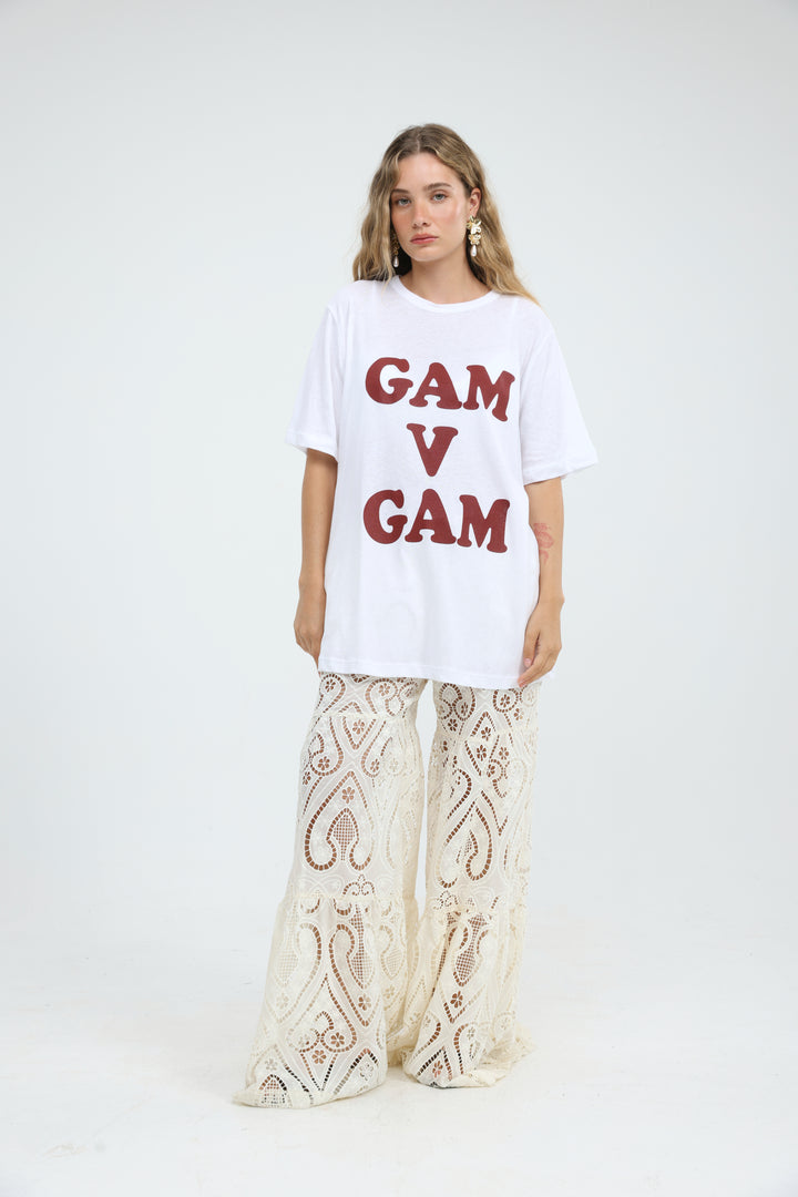 Gam V Gam White T-Shirt