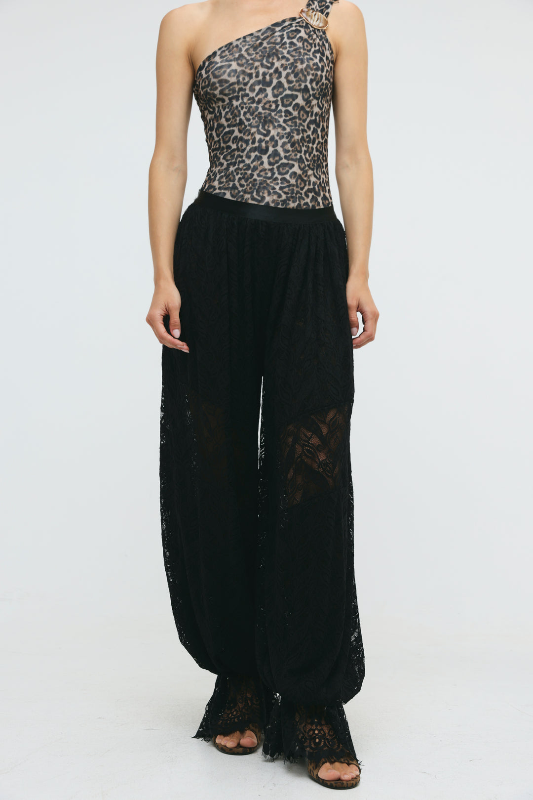 Tulum Black Lace Bottoms
