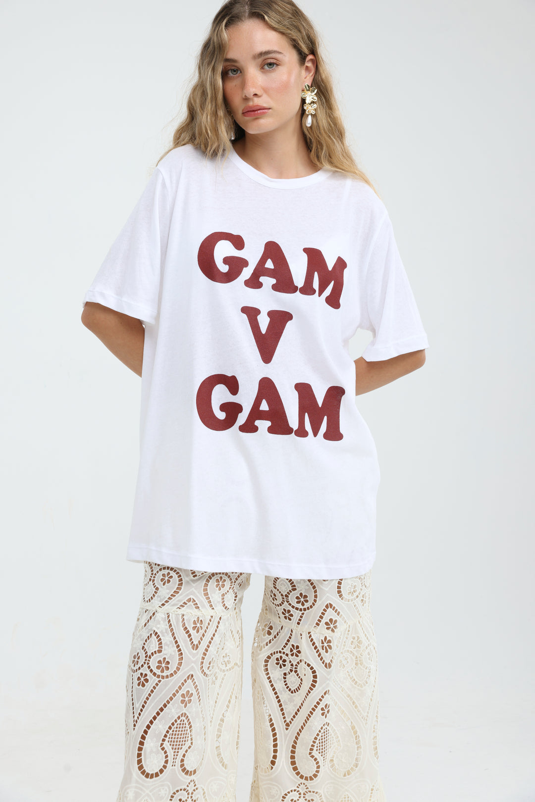 Gam V Gam White T-Shirt