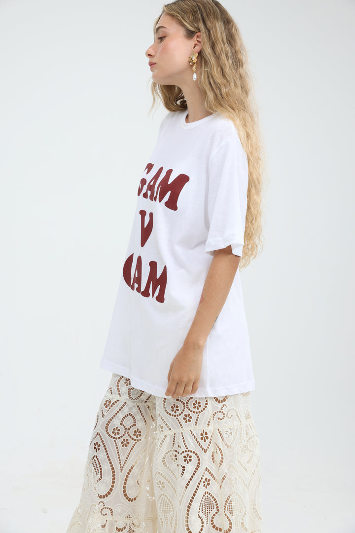 Gam V Gam White T-Shirt