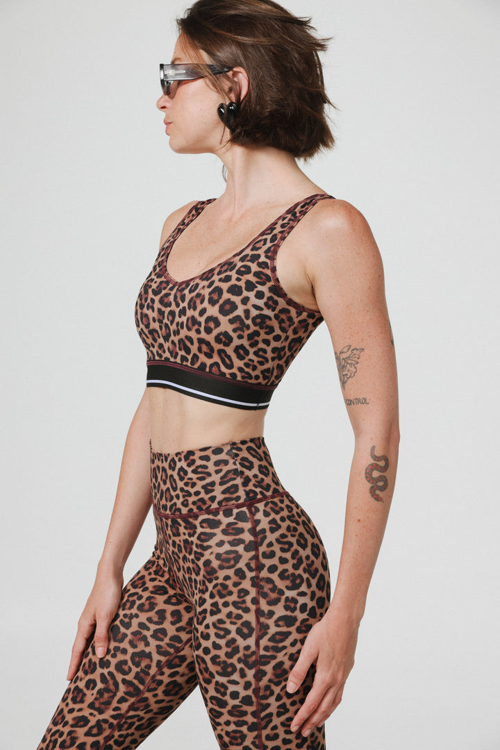 Ashram Leopard Top