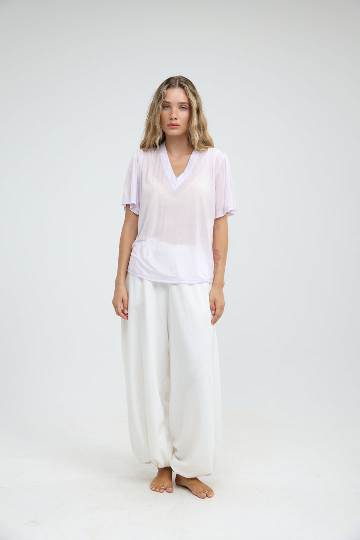 Clean57 Light Pink V T-Shirt