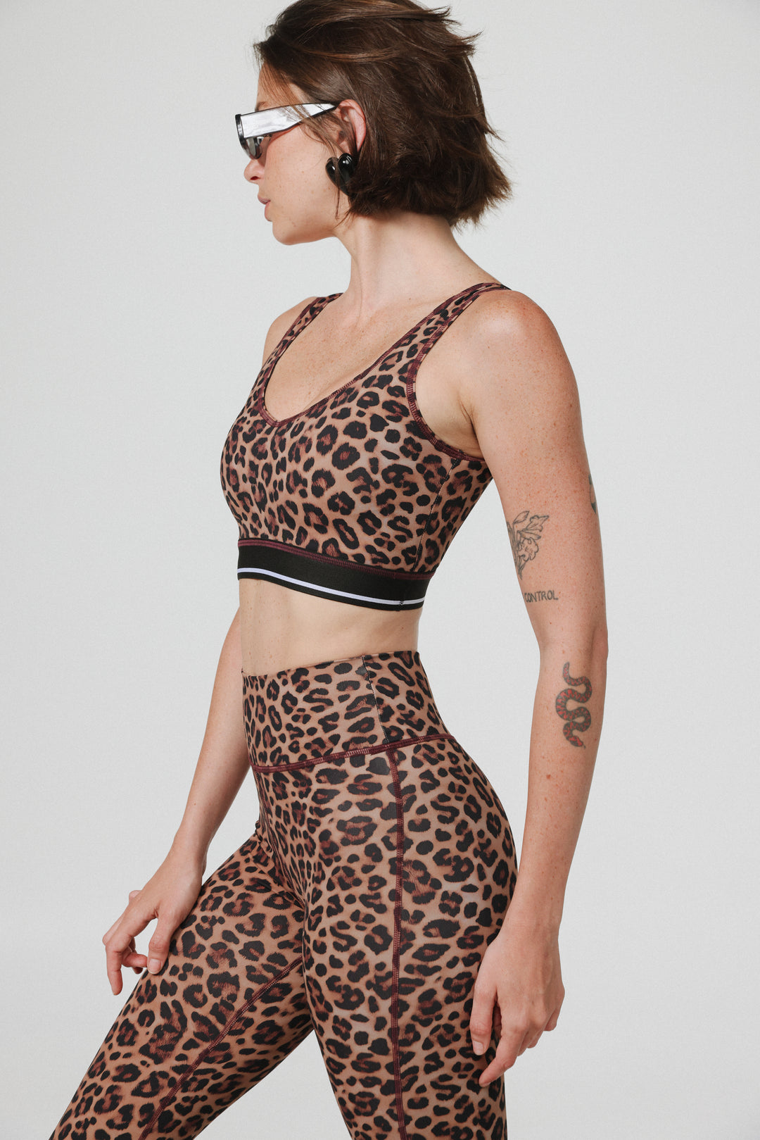 Ashram Leopard Top