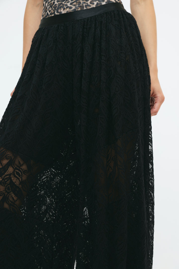 Tulum Black Lace Bottoms