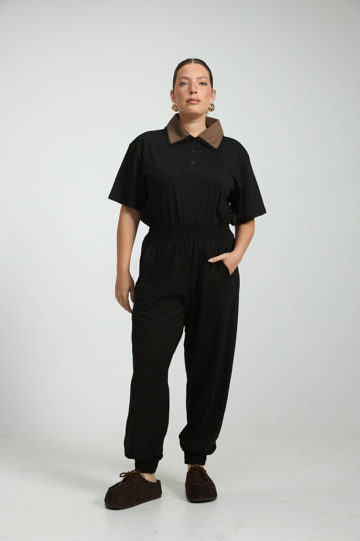 Reason Black Joggers