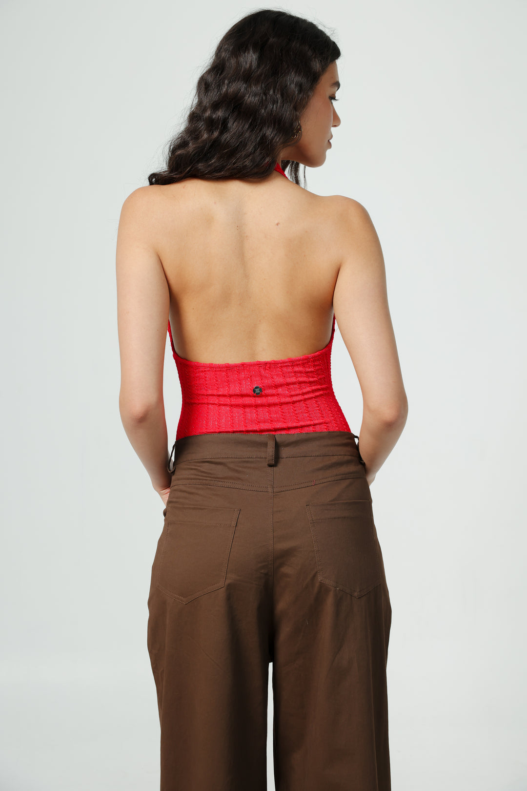 Believe Red Bodysuit
