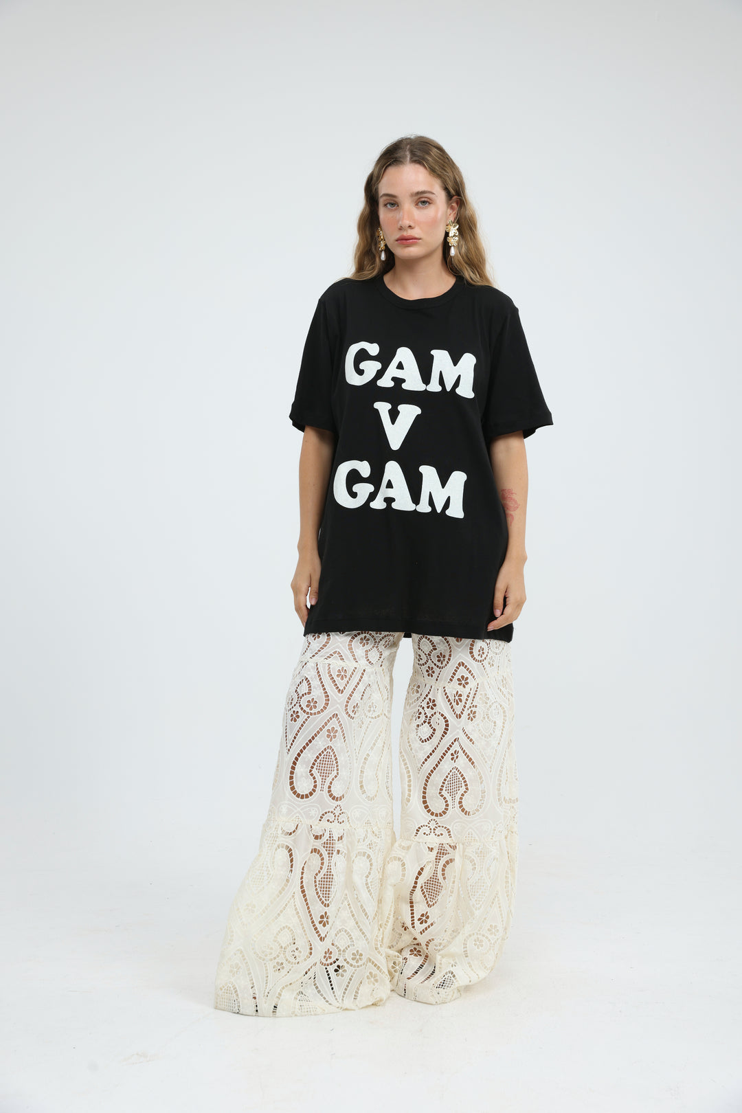 Gam V Gam Black T-Shirt