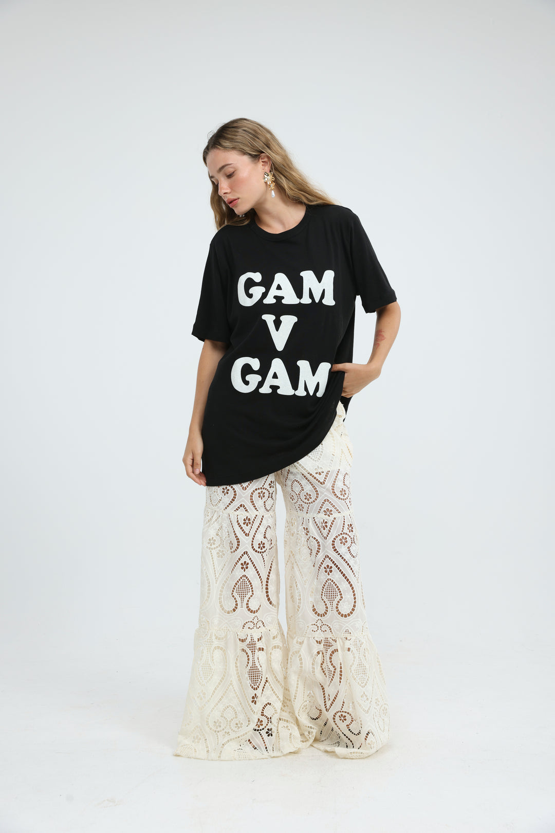 Gam V Gam Black T-Shirt