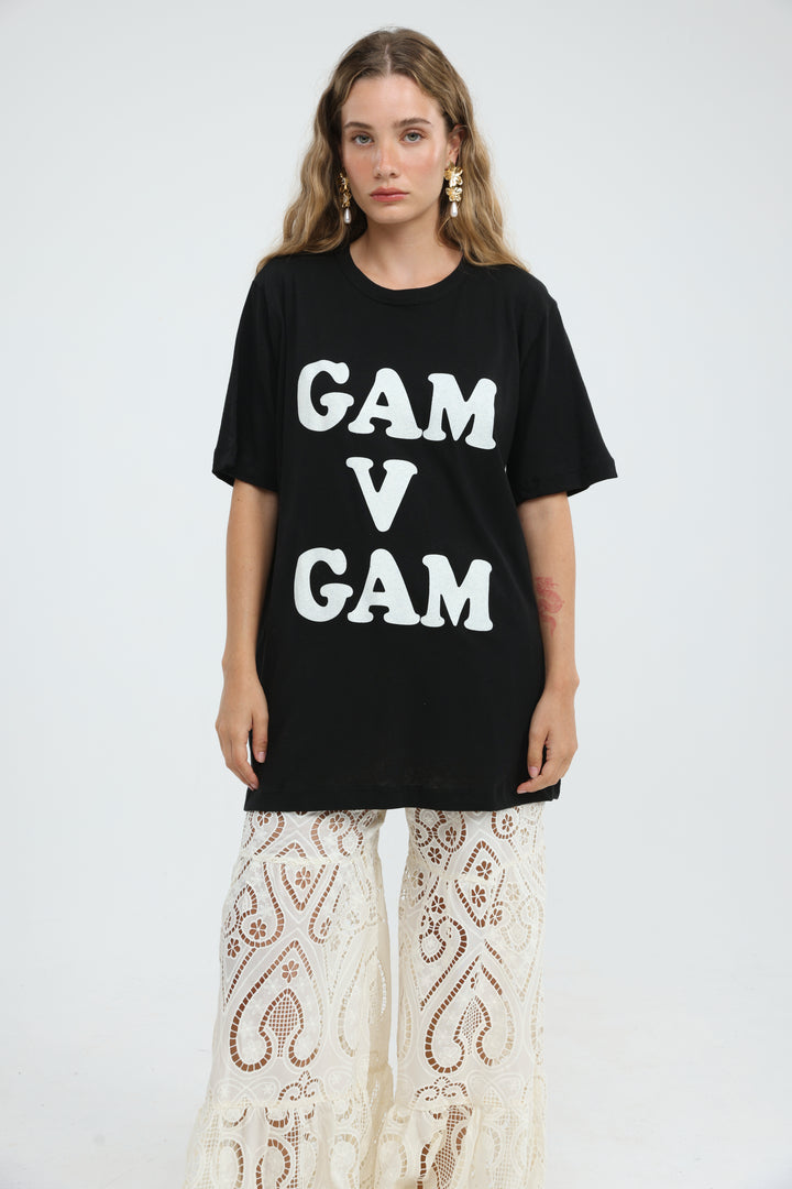Gam V Gam Black T-Shirt