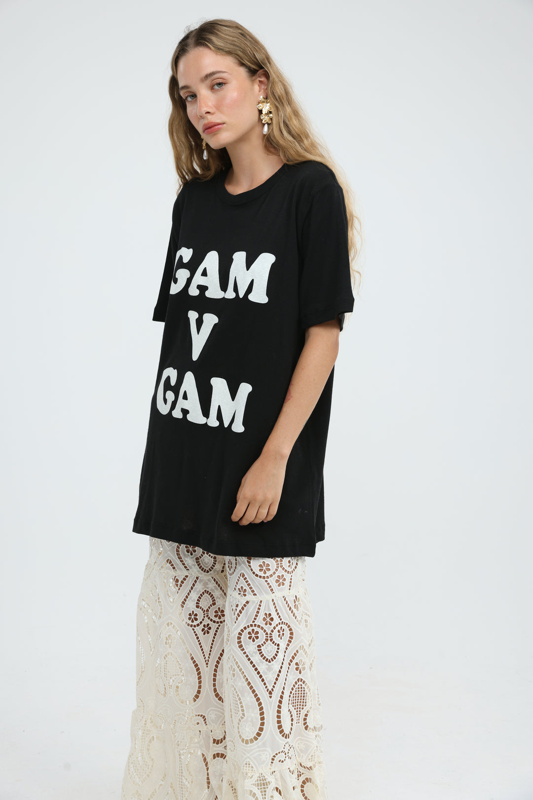 Gam V Gam Black T-Shirt