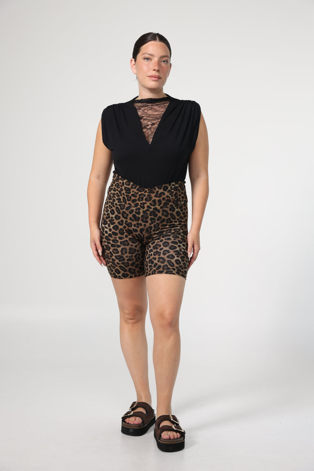 Sea Black Lace Tank