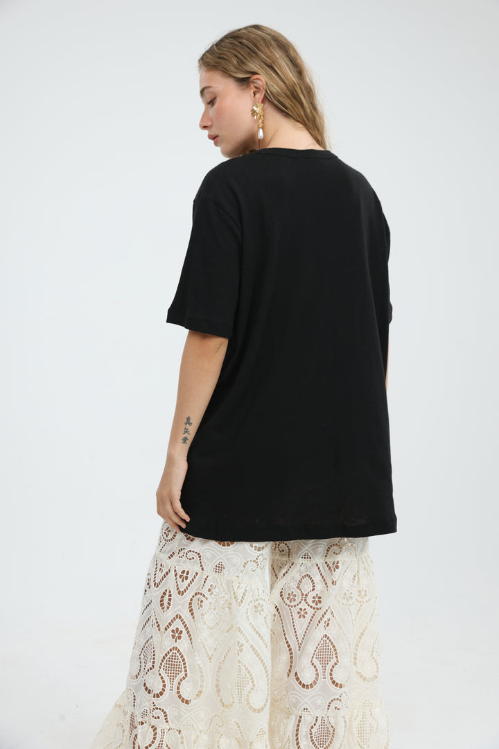 Gam V Gam Black T-Shirt