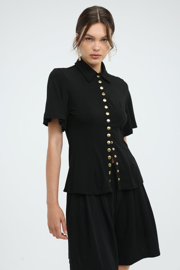 Audit Black Polo