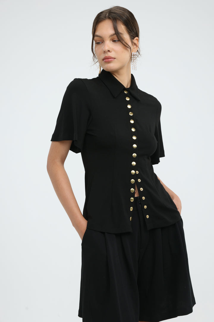 Audit Black Polo