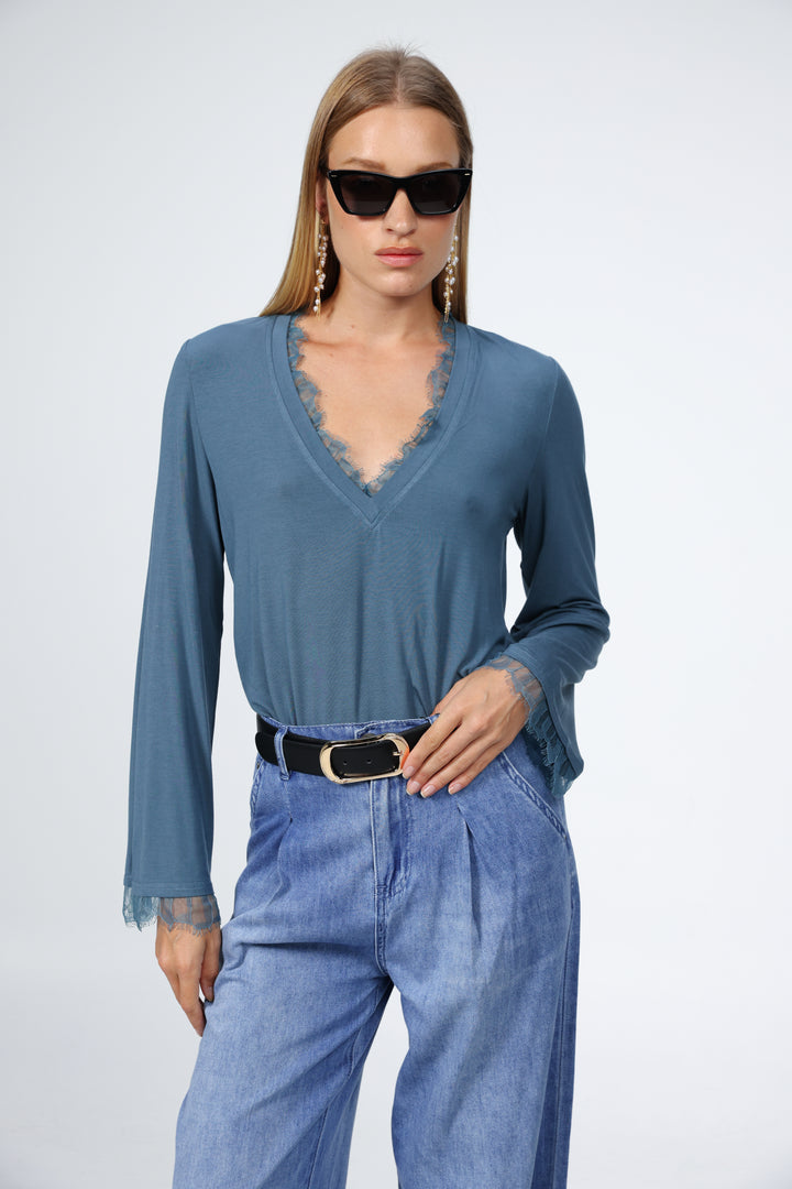 Mystery Blue Shirt