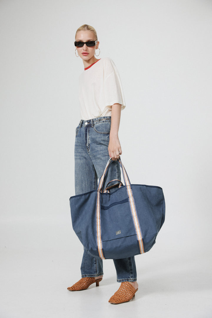 Big Navy Tote Bag