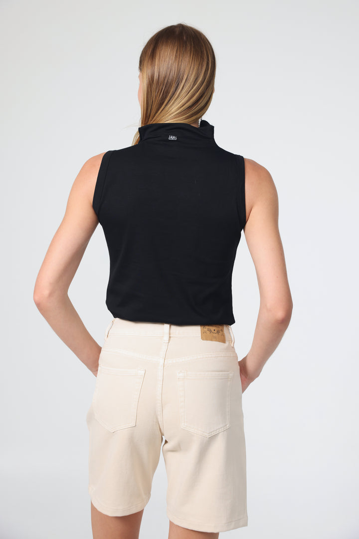 Zipper Black Tank