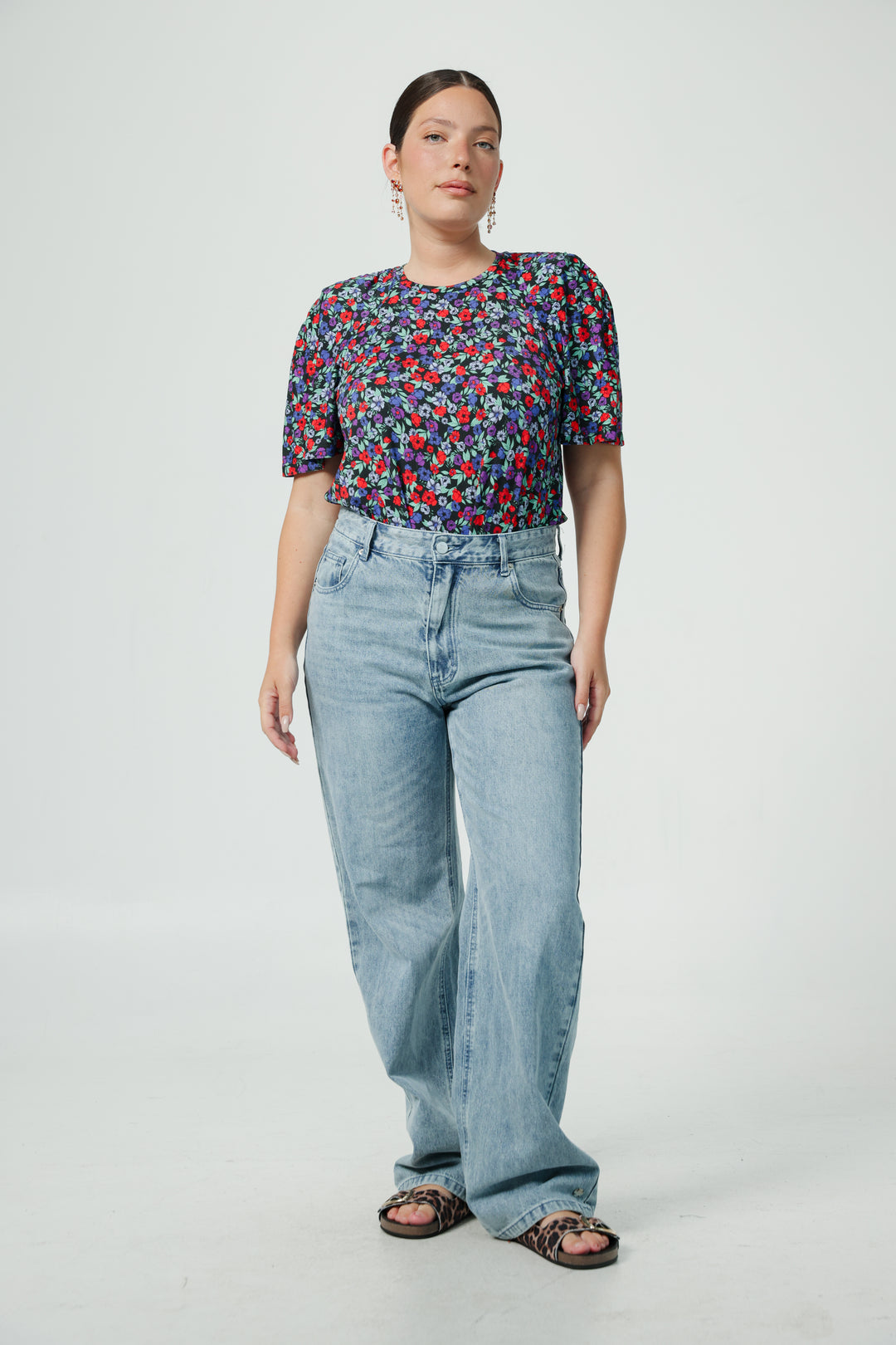 Trust Floral Padded T-Shirt