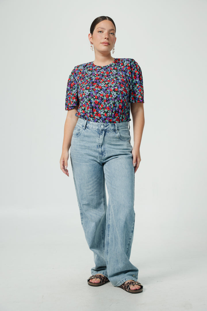 Trust Floral Padded T-Shirt