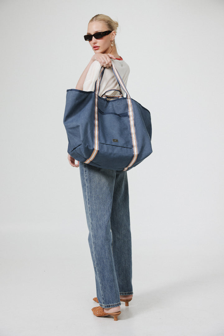 Big Navy Tote Bag