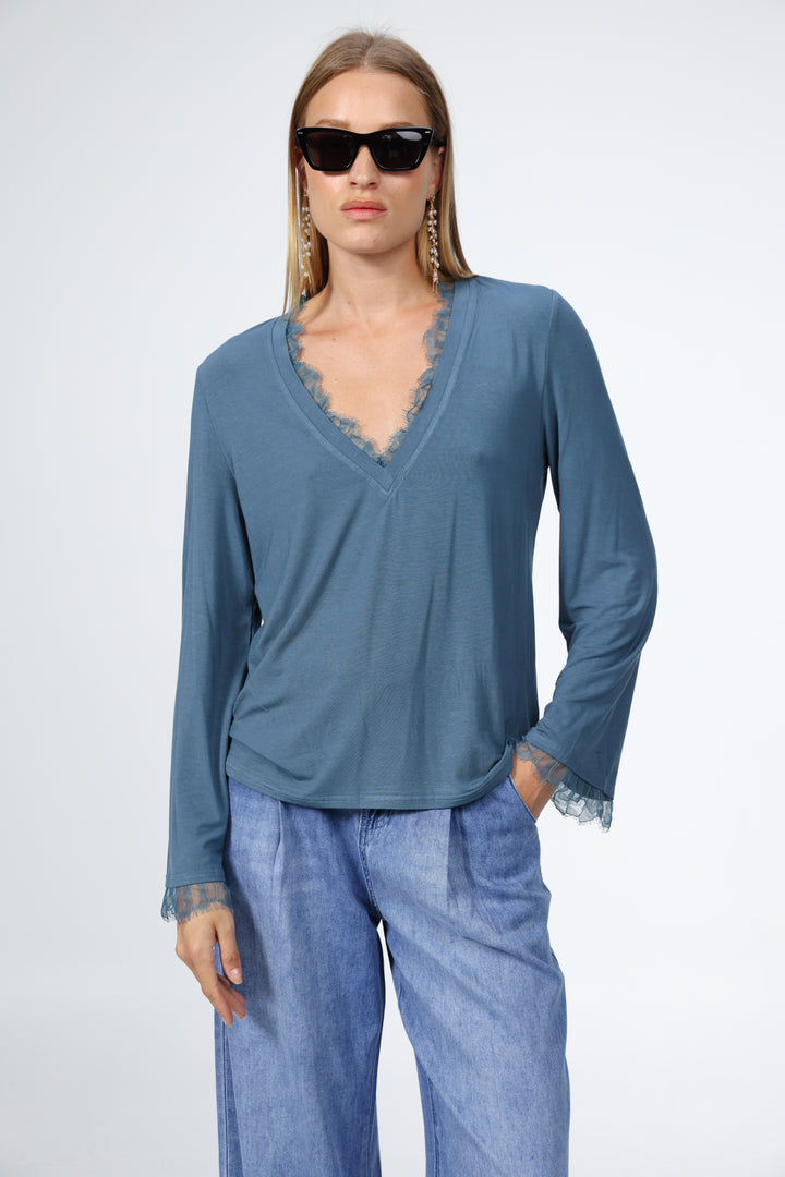 Mystery Blue Shirt