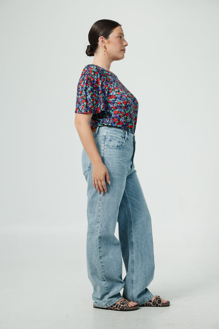 Trust Floral Padded T-Shirt