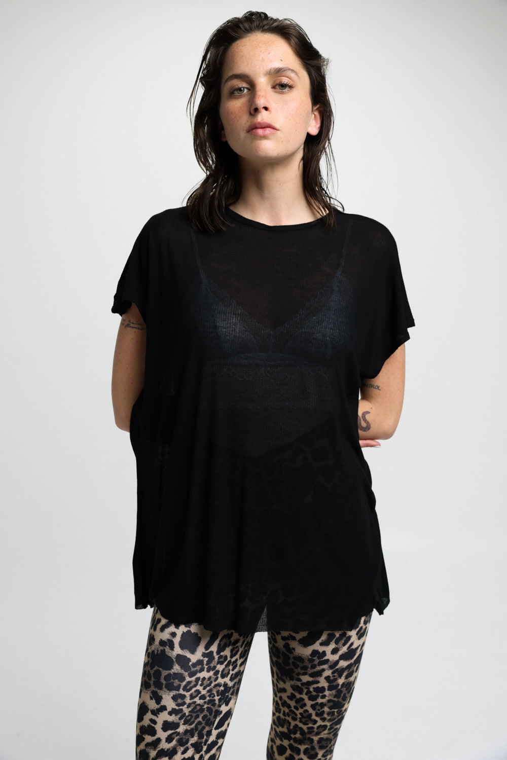 Boyfriend Black T-Shirt