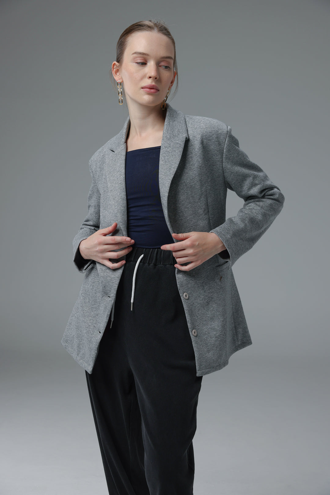 Daniela's Grey Blazer