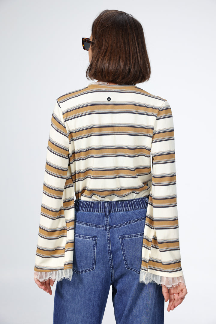 Mystery Camel Striped Shirt