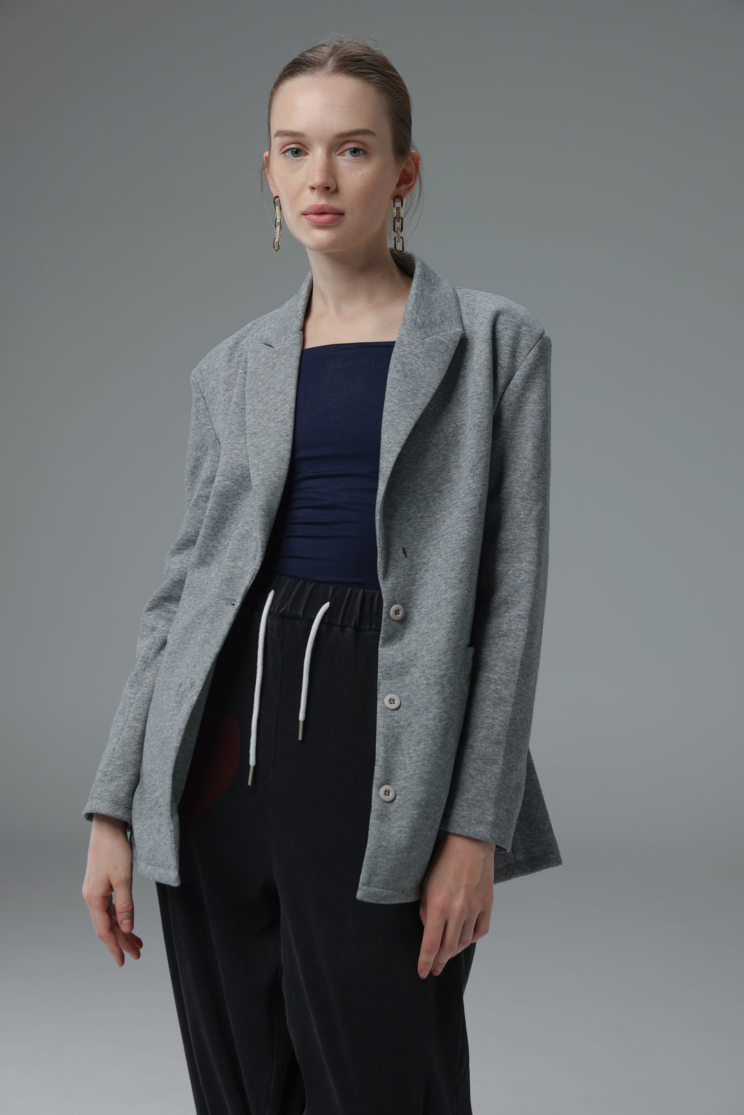 Daniela's Grey Blazer